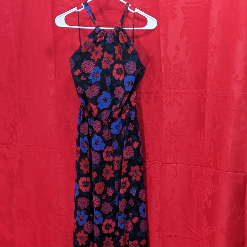 NWT Modcloth Floral Full Length maxi dress